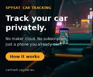 Track your car privately - free, private GPS tracking with SpySat